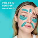 NightLift - Fita Facial de Peptídeos Que Suaviza Rugas e Desincha o Rosto Enquanto Você Dorme